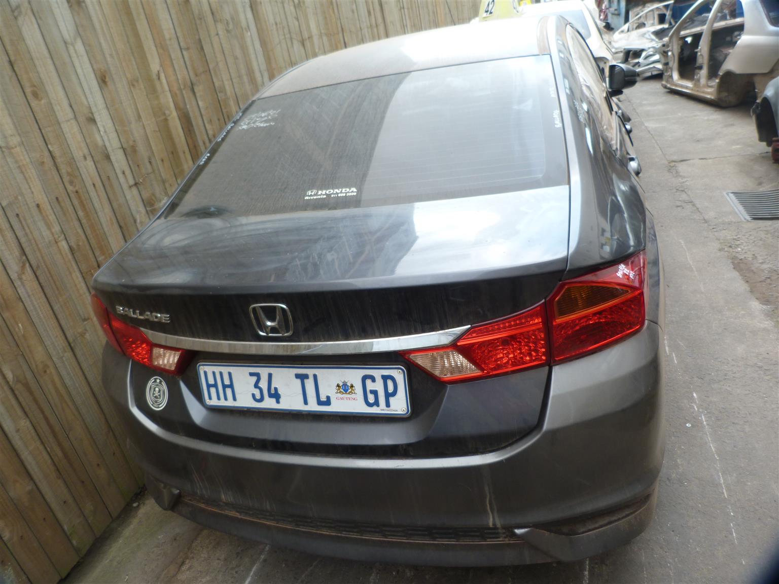 Honda Ballade 1,5 Trend - 2018 Spares - Private Seller