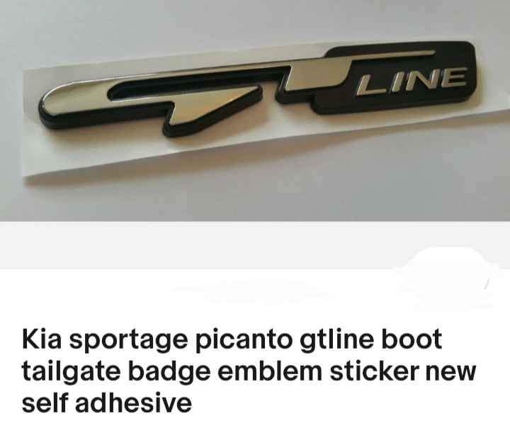KIA GT Line badges emblems stickers - Private Seller