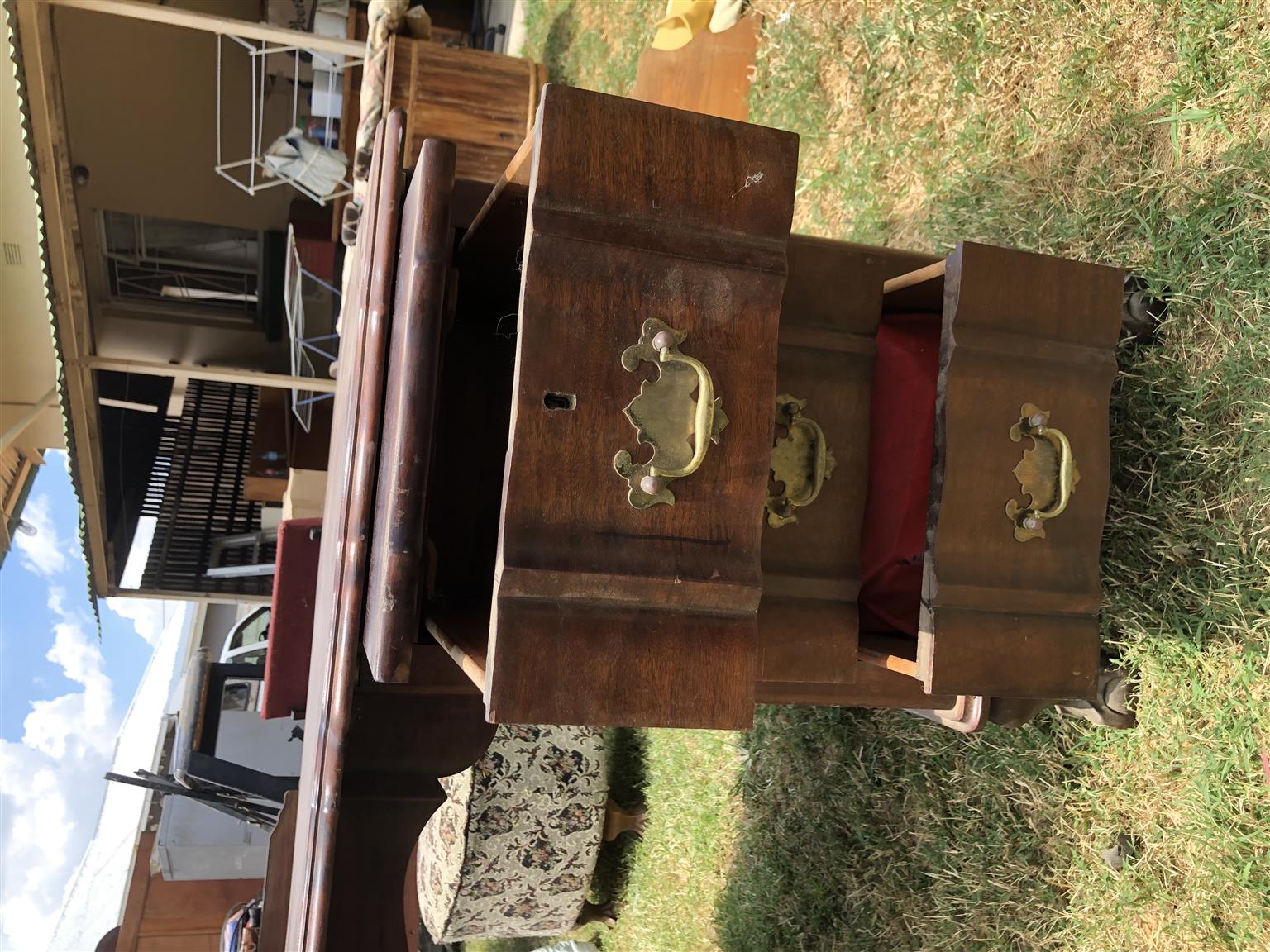 Ball and Claw Embuia desk