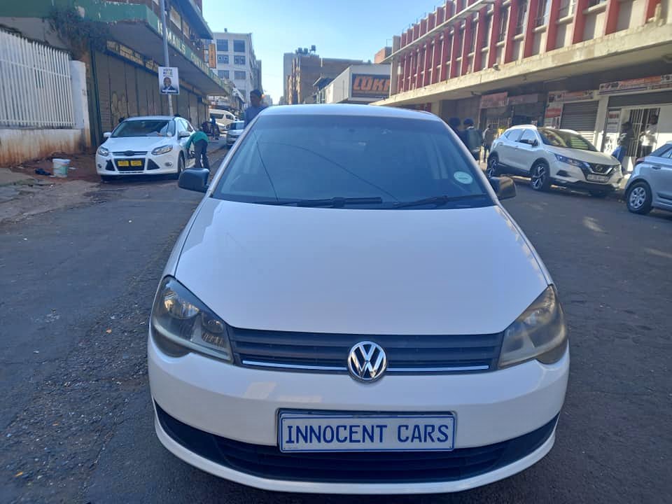 2012 VW POLO VIVO 1.4 PETROL, MANUAL, WHITE COLOR,
