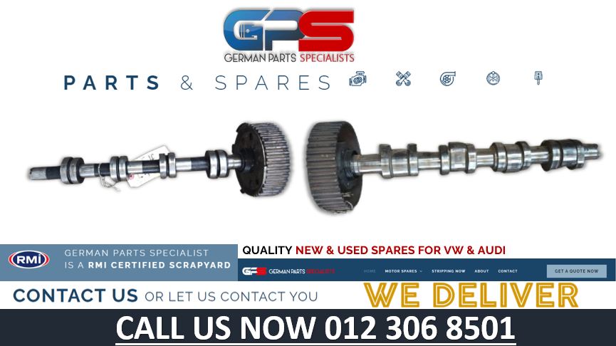 USED REPLACEMENT VW & AUDI CAMSHAFTS FOR SALE - Private Seller USED REPLACEMENT VW & AUDI CAMSHAFTS FOR SALE - Private Seller