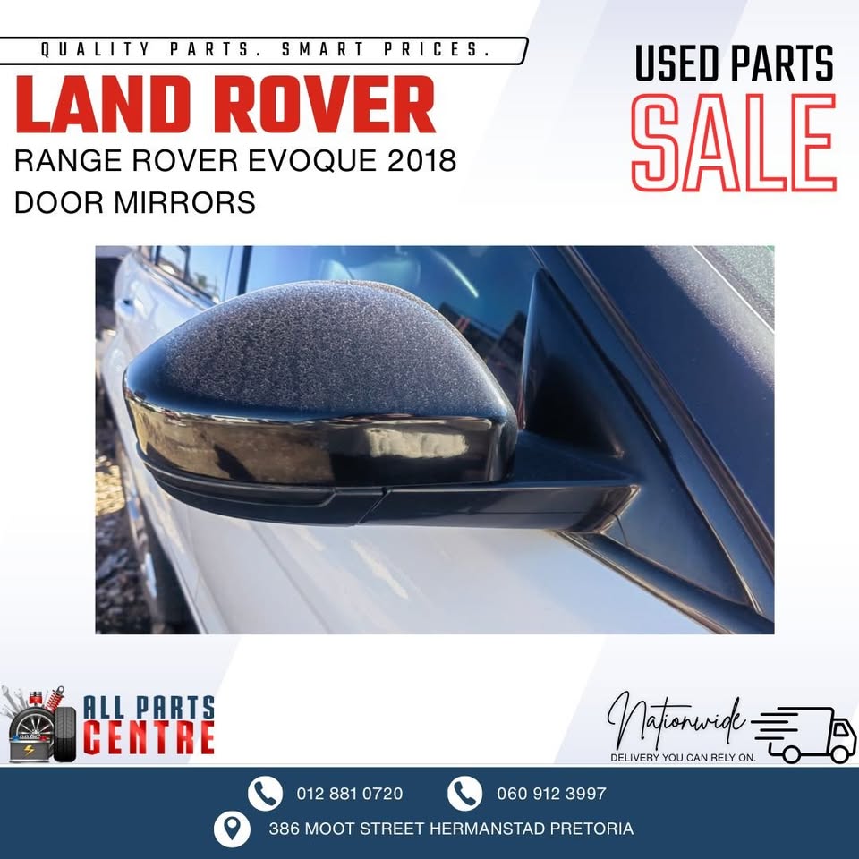 Land Rover Range Rover Evoque 2018 Door Mirrors - Private Seller Land Rover Range Rover Evoque 2018 Door Mirrors - Private Seller