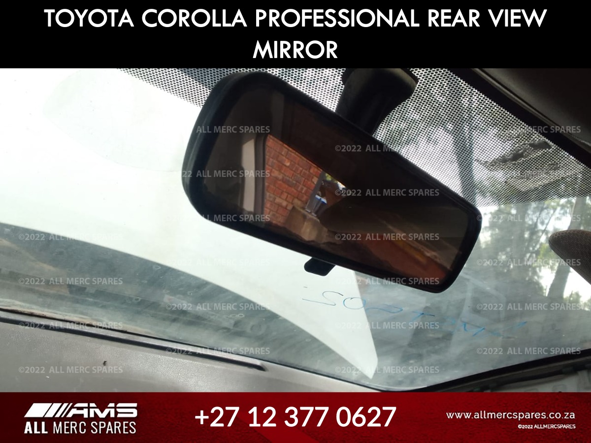 Used Toyota Corolla Professional Rear View Mirror for Sale - Private Seller Used Toyota Corolla Professional Rear View Mirror for Sale - Private Seller