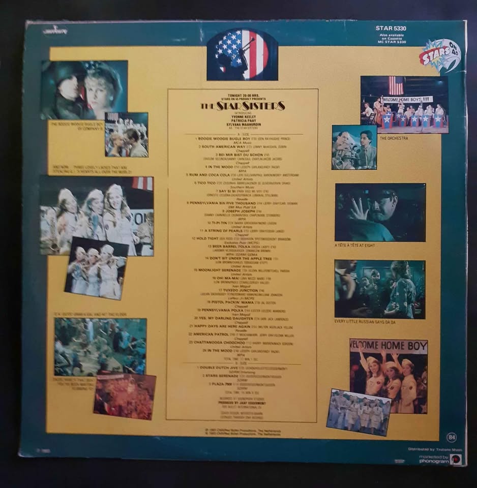 Stars On 45, The Star Sisters - Tonight 20.00 Hrs. LP Record