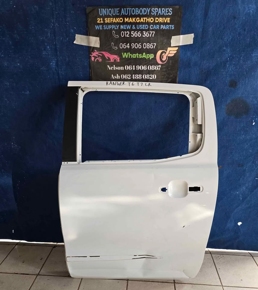 Ford Ranger T6 T7 Left Rear Back Door - Private Seller Ford Ranger T6 T7 Left Rear Back Door - Private Seller