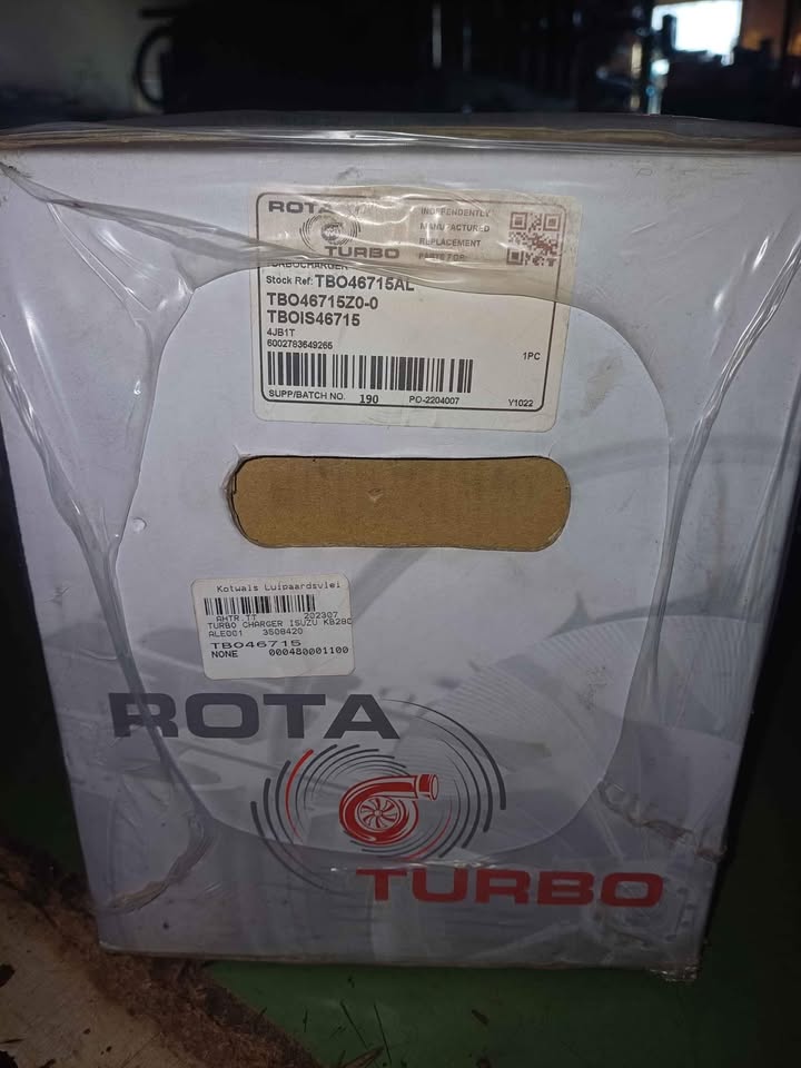 Rota Isuzu KB280 Turbo charger - Private Seller