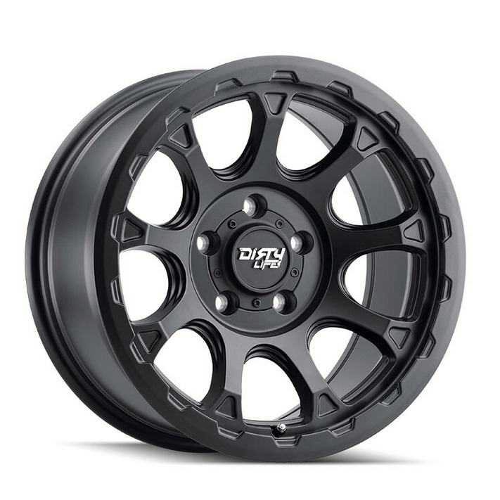 17″ Dirty Life Drifter 6/139 Matt Black Alloy Wheels