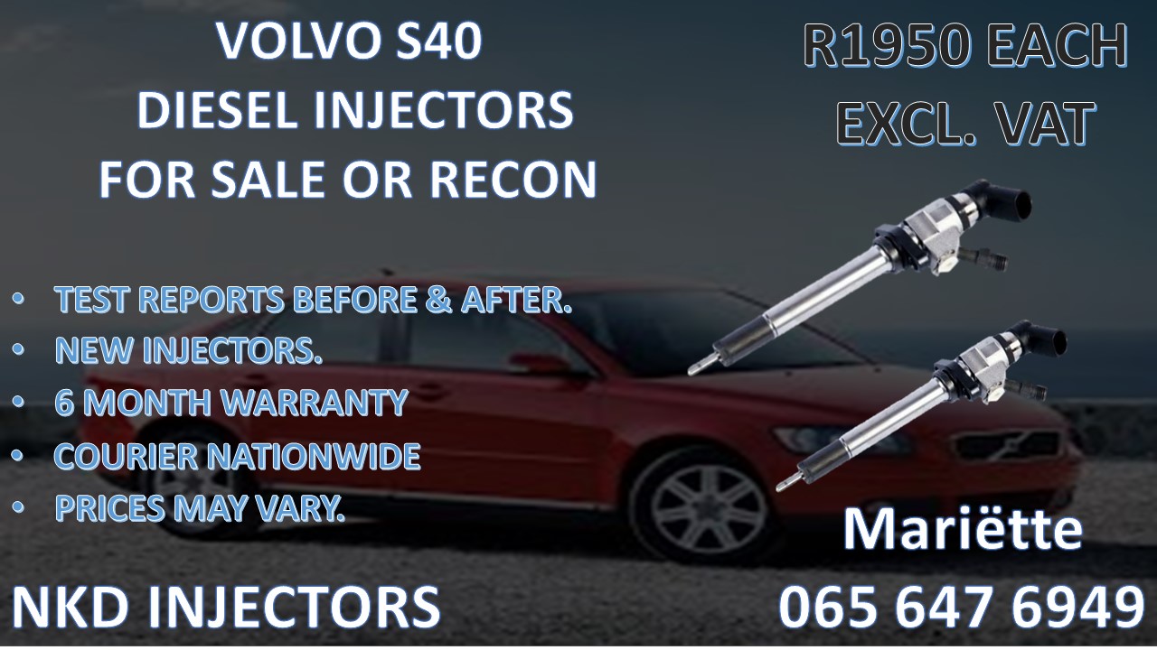 INJECTORS VOLVO S40 DIESEL - Private Seller INJECTORS VOLVO S40 DIESEL - Private Seller