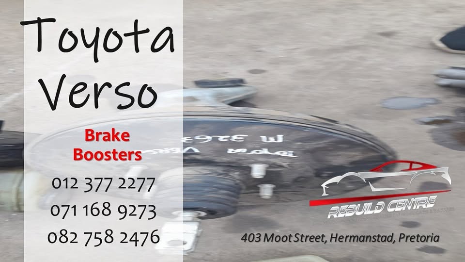 Toyota Verso used Braking systems available - Private Seller Toyota Verso used Braking systems available - Private Seller