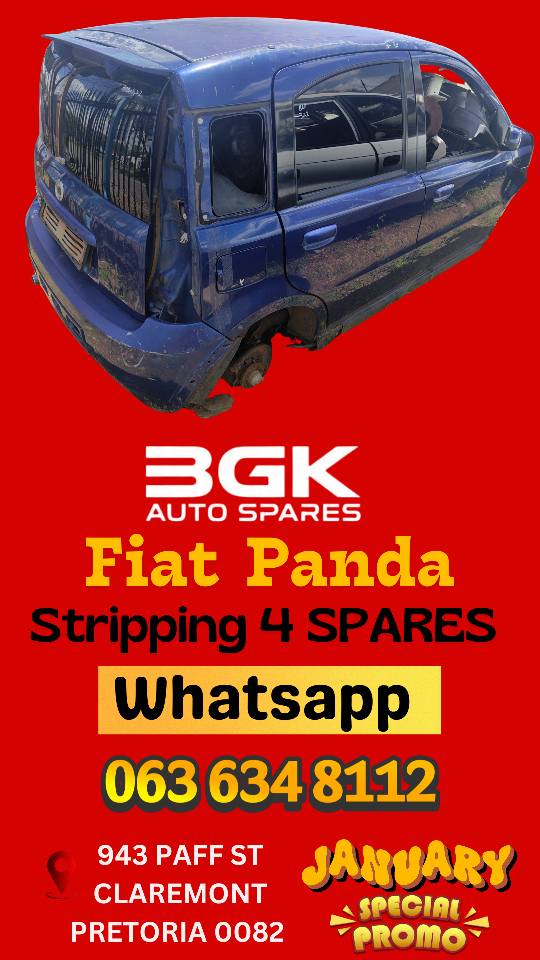 Fiat panda stripping 100hp for spares - Private Seller Fiat panda stripping 100hp for spares - Private Seller