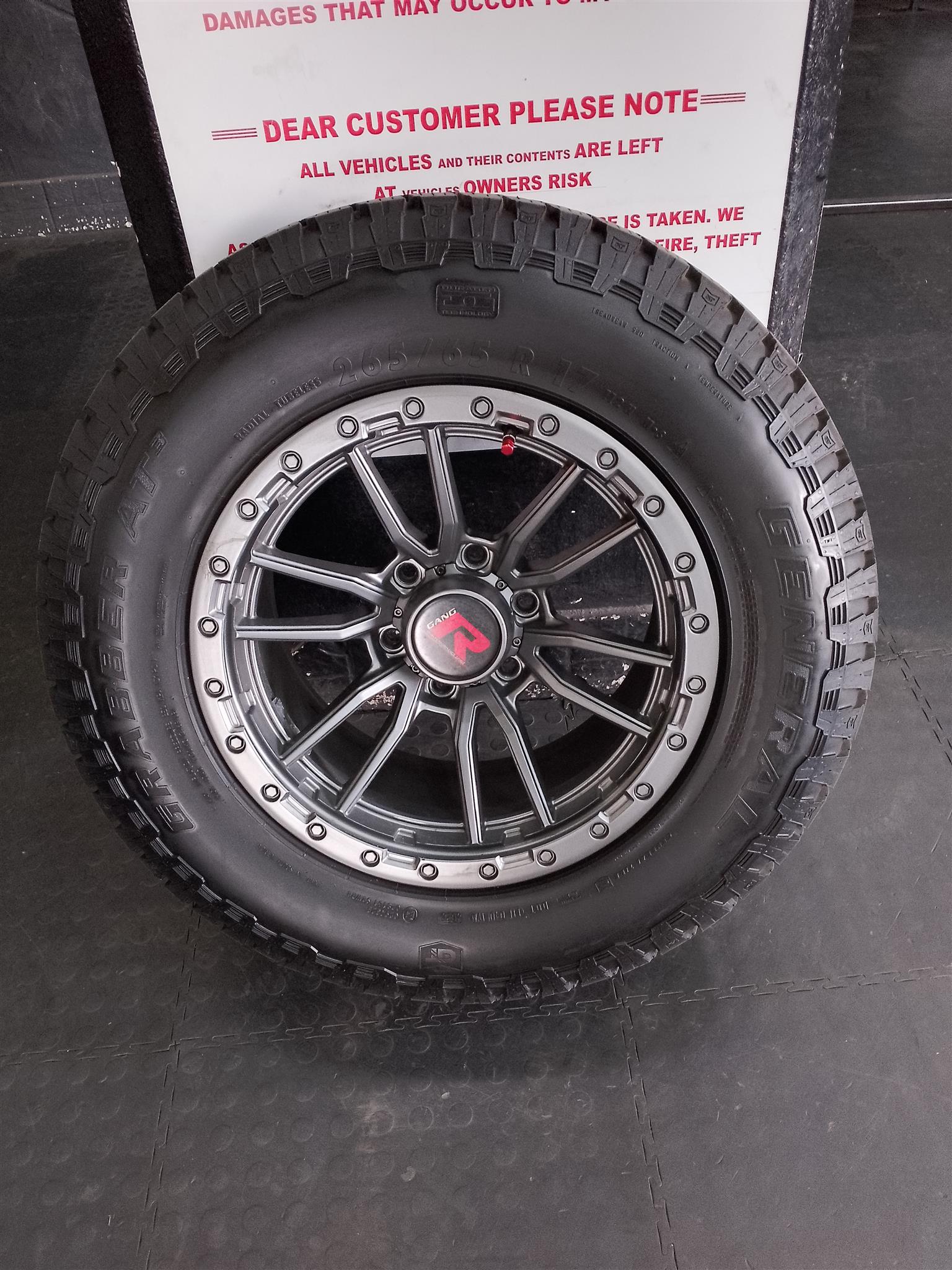 Mags and tyre combo - Private Seller