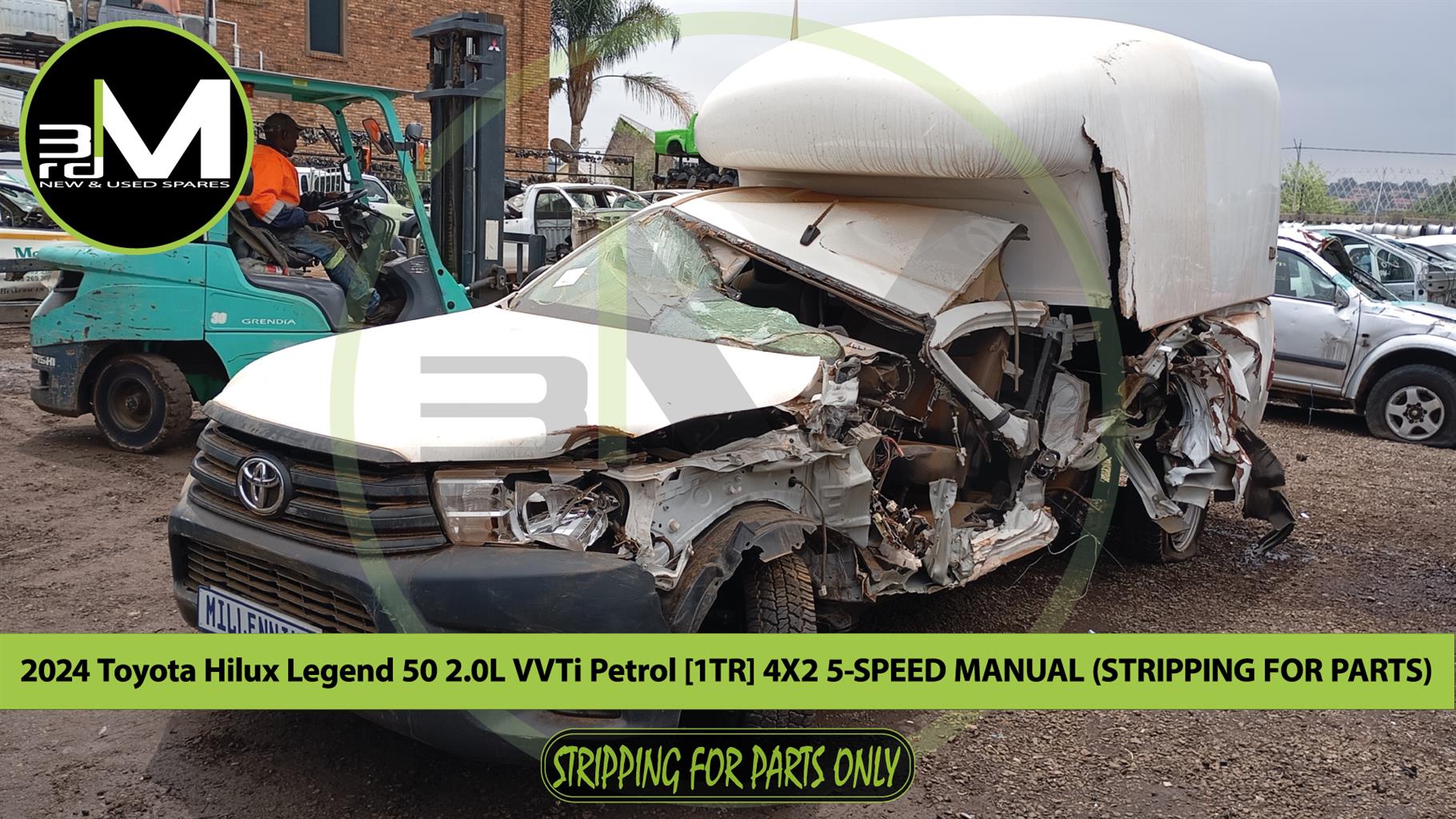 2024 Toyota Hilux Legend 50 2.0L VVTi Petrol [1TR] 4X2 5-SPEED MANUAL (STRIPPING - Private Seller