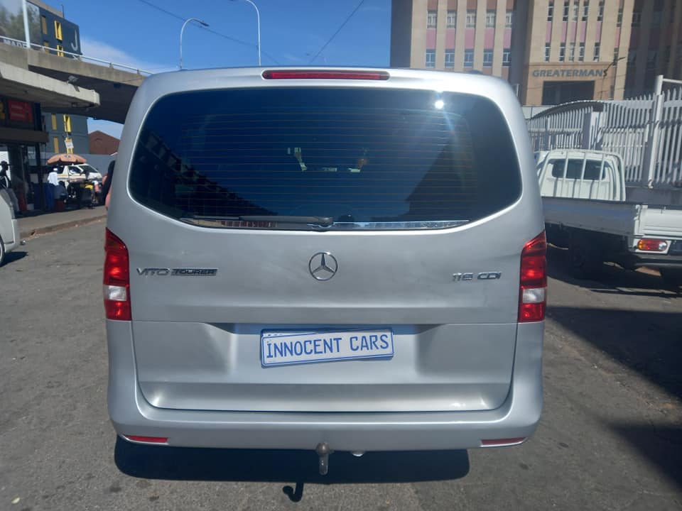 2019 MERCEDES VITO TOURER 116 CDI 2.2 DIESEL, AUTOMATIC, SILVER COLOUR