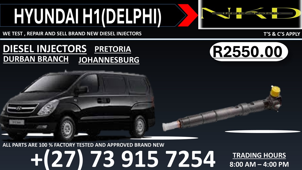 H1 DELPHI HYUNDAI INJECTORS TO RECON TODAY FOR THE BEST PRICE - Private Seller H1 DELPHI HYUNDAI INJECTORS TO RECON TODAY FOR THE BEST PRICE - Private Seller