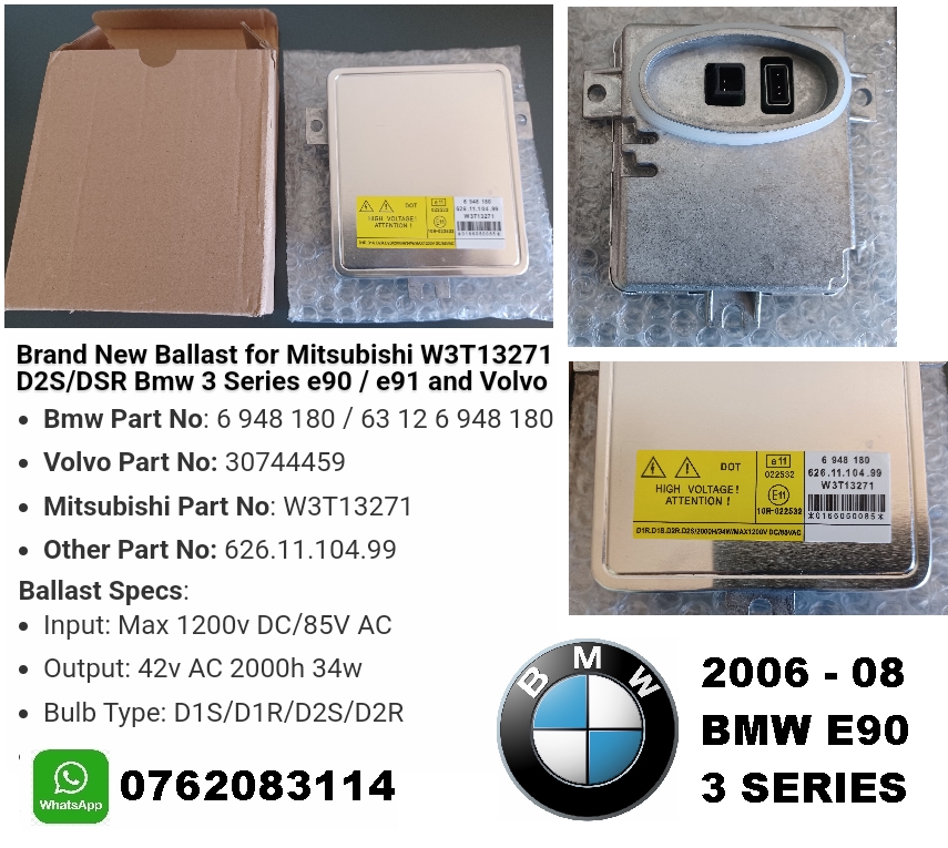 2006 – 08 BMW E90 Headlight Xenon Ballast control module