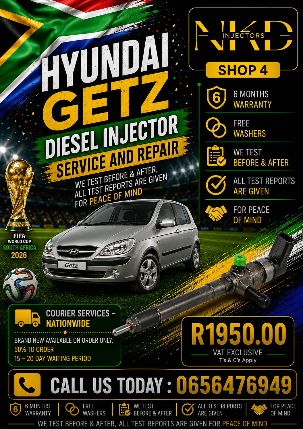 Services_For_Hyundai_Getz_Diesel_Injectors - Private Seller Services_For_Hyundai_Getz_Diesel_Injectors - Private Seller