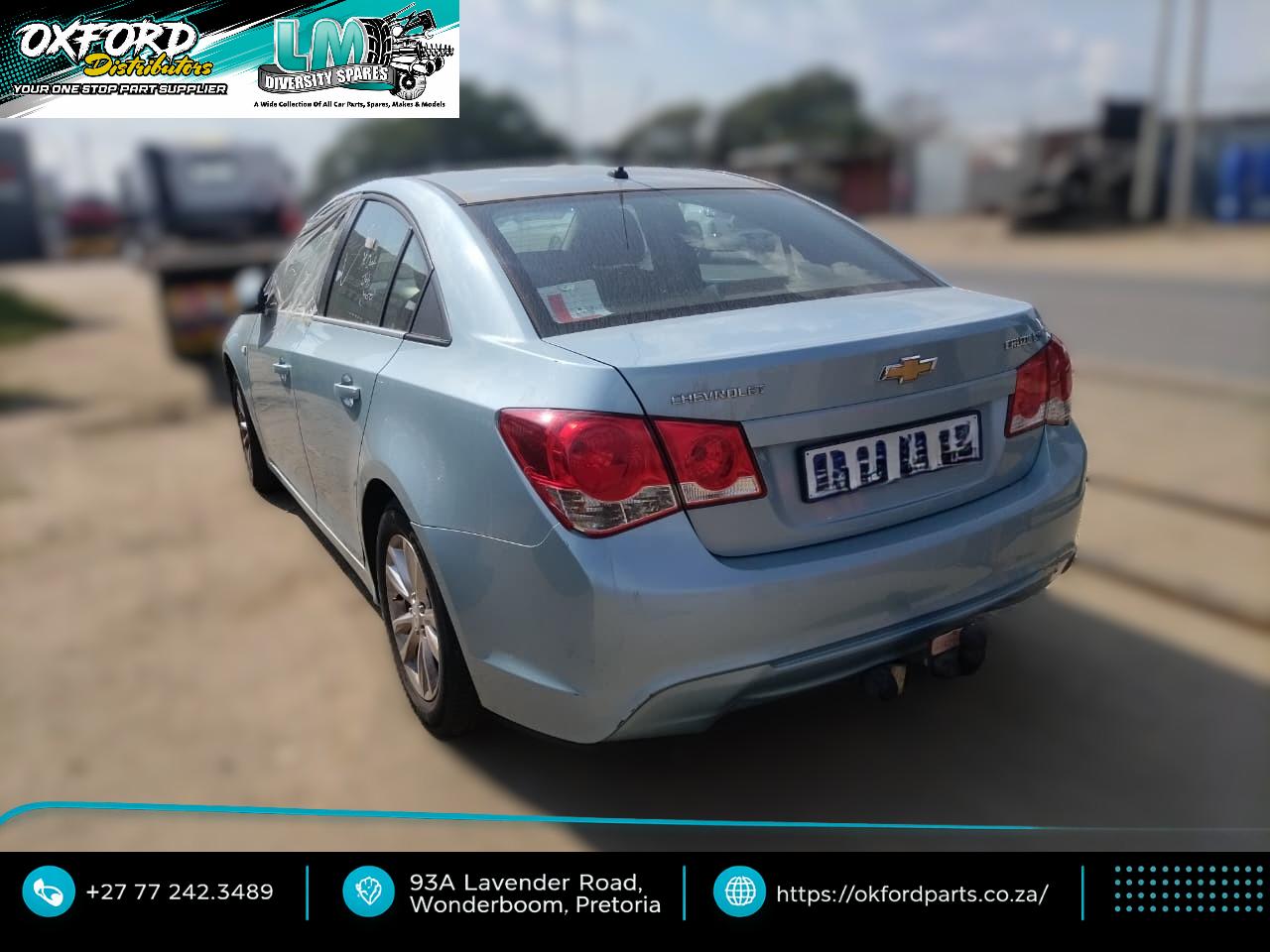 2012 Chevrolet Cruze 1.6 Stripping For Used Spares Pretoria - Private Seller 2012 Chevrolet Cruze 1.6 Stripping For Used Spares Pretoria - Private Seller