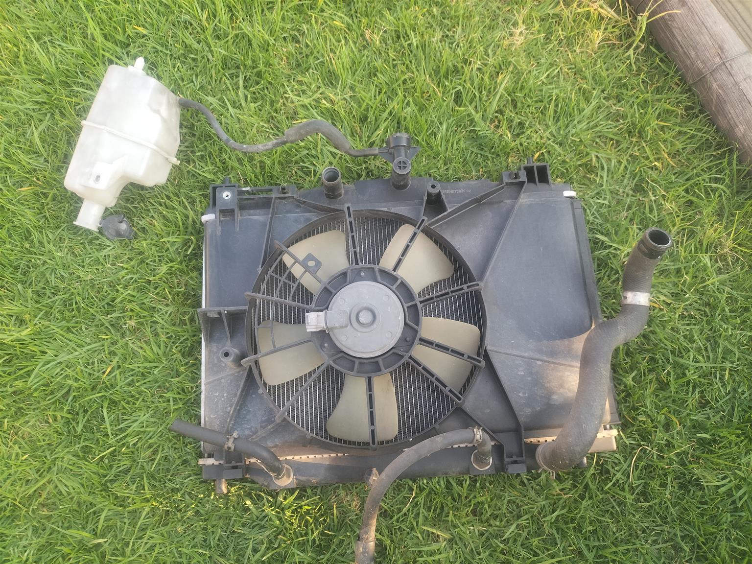 Mazda 2 2009 radiator and fan for sale - Private Seller