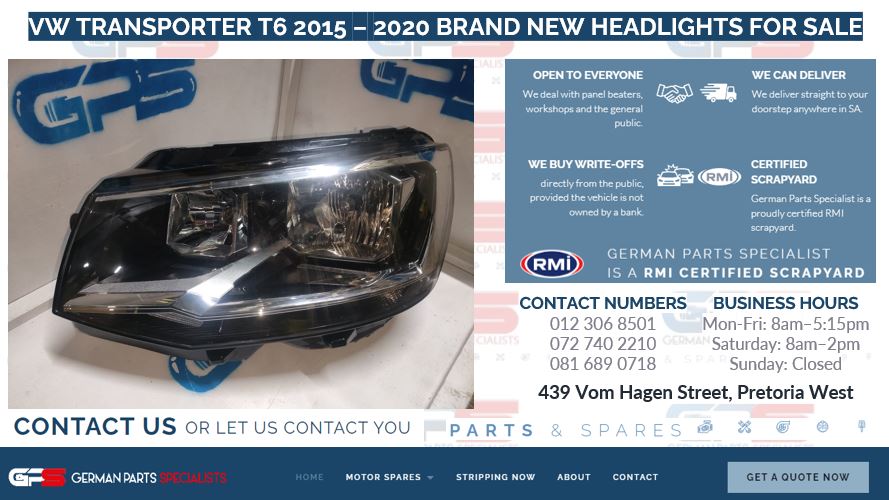 VW TRANSPORTER T6 2015 – 2020 BRAND NEW HEADLIGHTS FOR SALE - Private Seller VW TRANSPORTER T6 2015 – 2020 BRAND NEW HEADLIGHTS FOR SALE - Private Seller