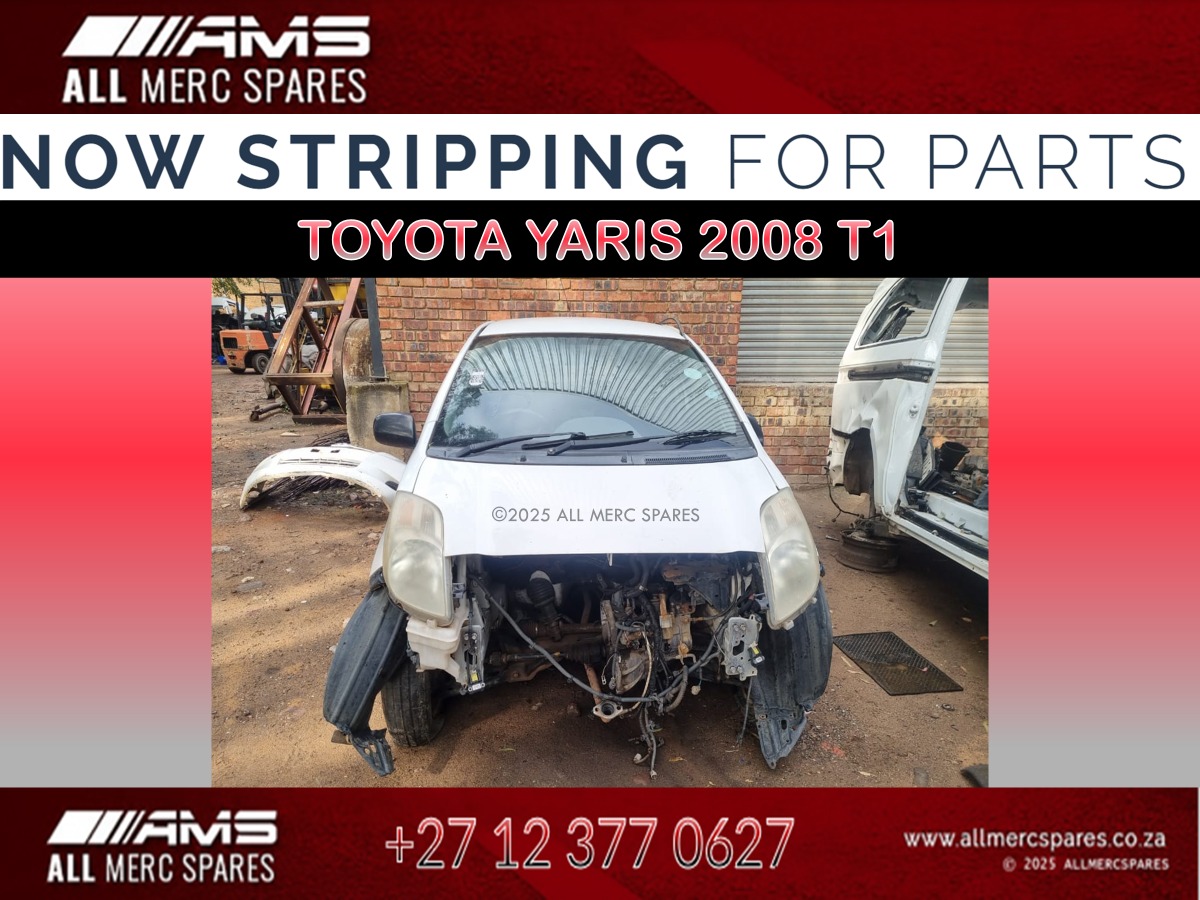 Used Toyota Yaris 2008 T1 Stripping for Spares - Private Seller Used Toyota Yaris 2008 T1 Stripping for Spares - Private Seller