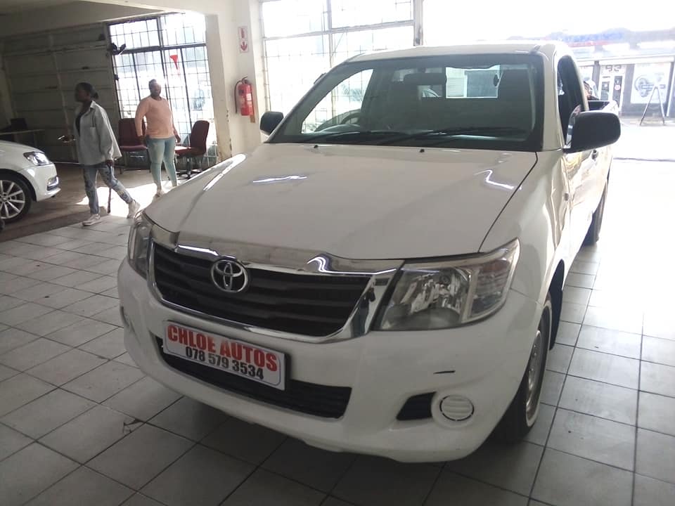 2008 TOYOTA HILUX 2.5 LOWBASE SINGLE CAB MANUAL WHITE DIESEL 115.000KM