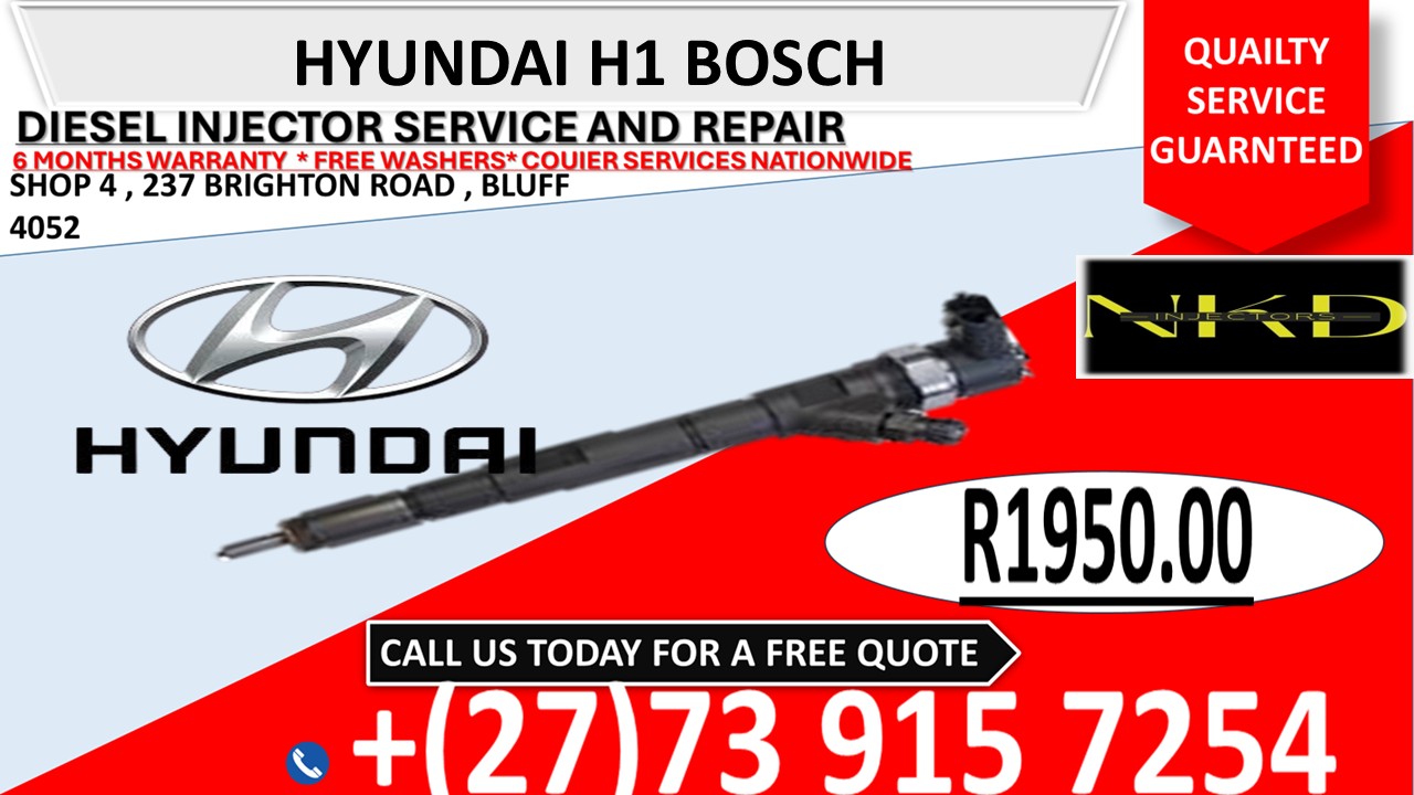 NKD INJECTORS'KZN HYUNDAI H1 BOSCH - Private Seller NKD INJECTORS'KZN HYUNDAI H1 BOSCH - Private Seller