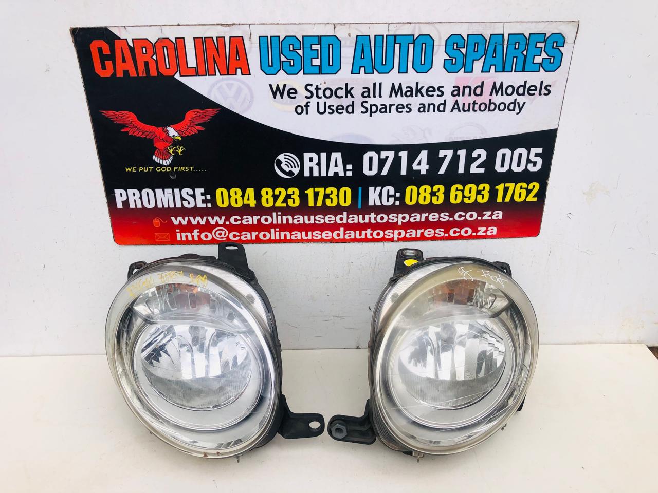 Fiat 500 left and right side standard headlight (2008-2012) - Private Seller