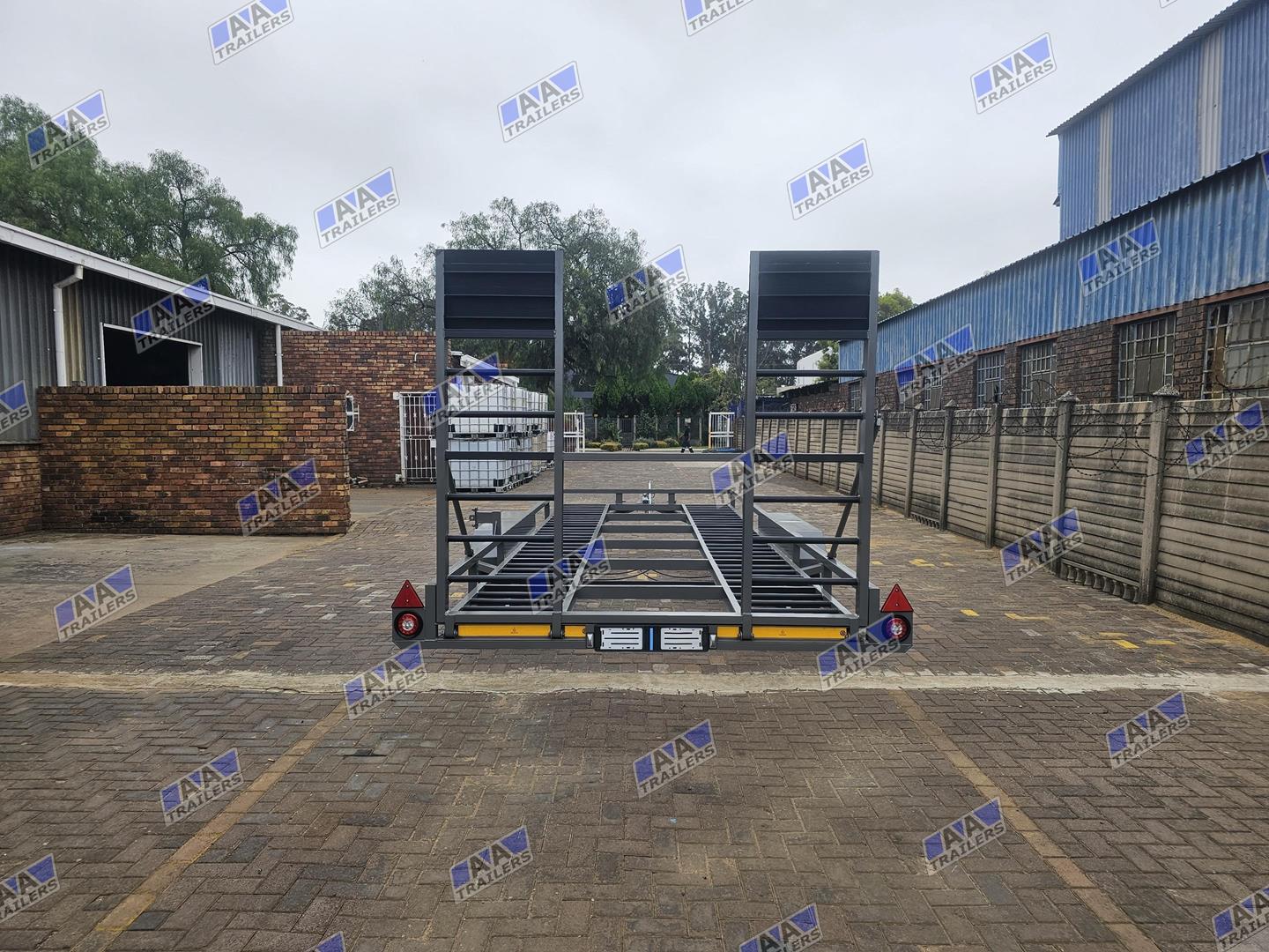 6 Meter Car Trailer (Ridded floor + Drop down ramp) | Junk Mail Marketplace