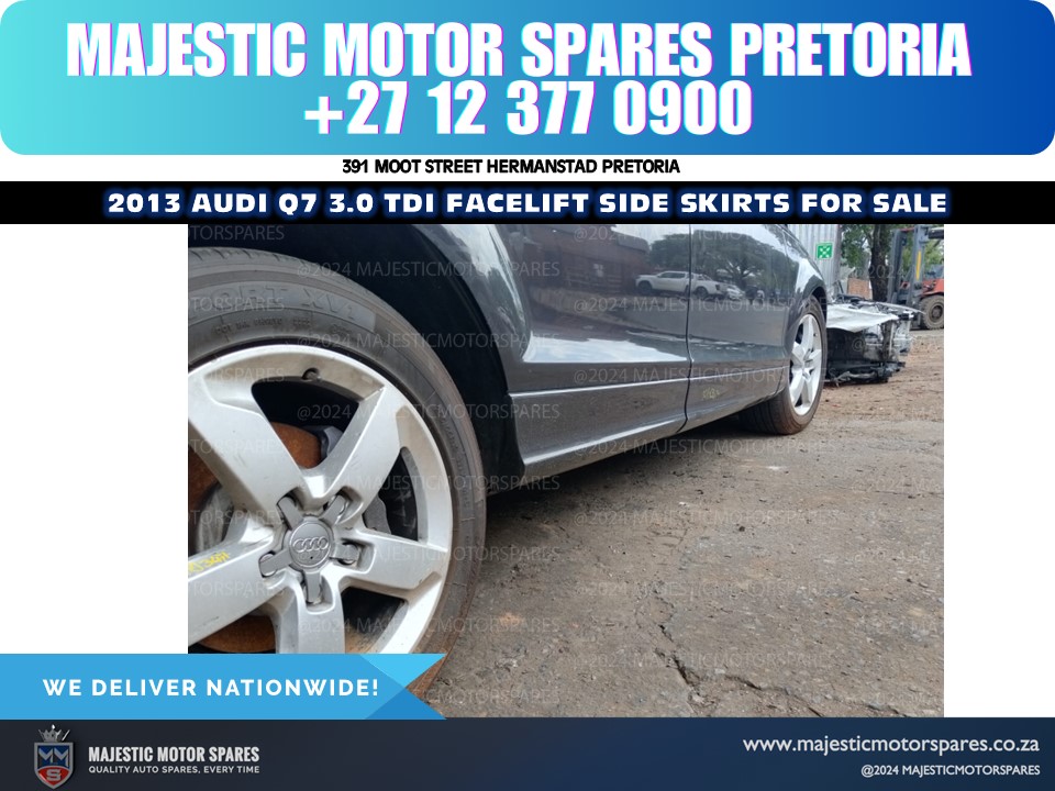 2013 audi q7 3.0 tdi facelift side skirts for sale - Private Seller 2013 audi q7 3.0 tdi facelift side skirts for sale - Private Seller