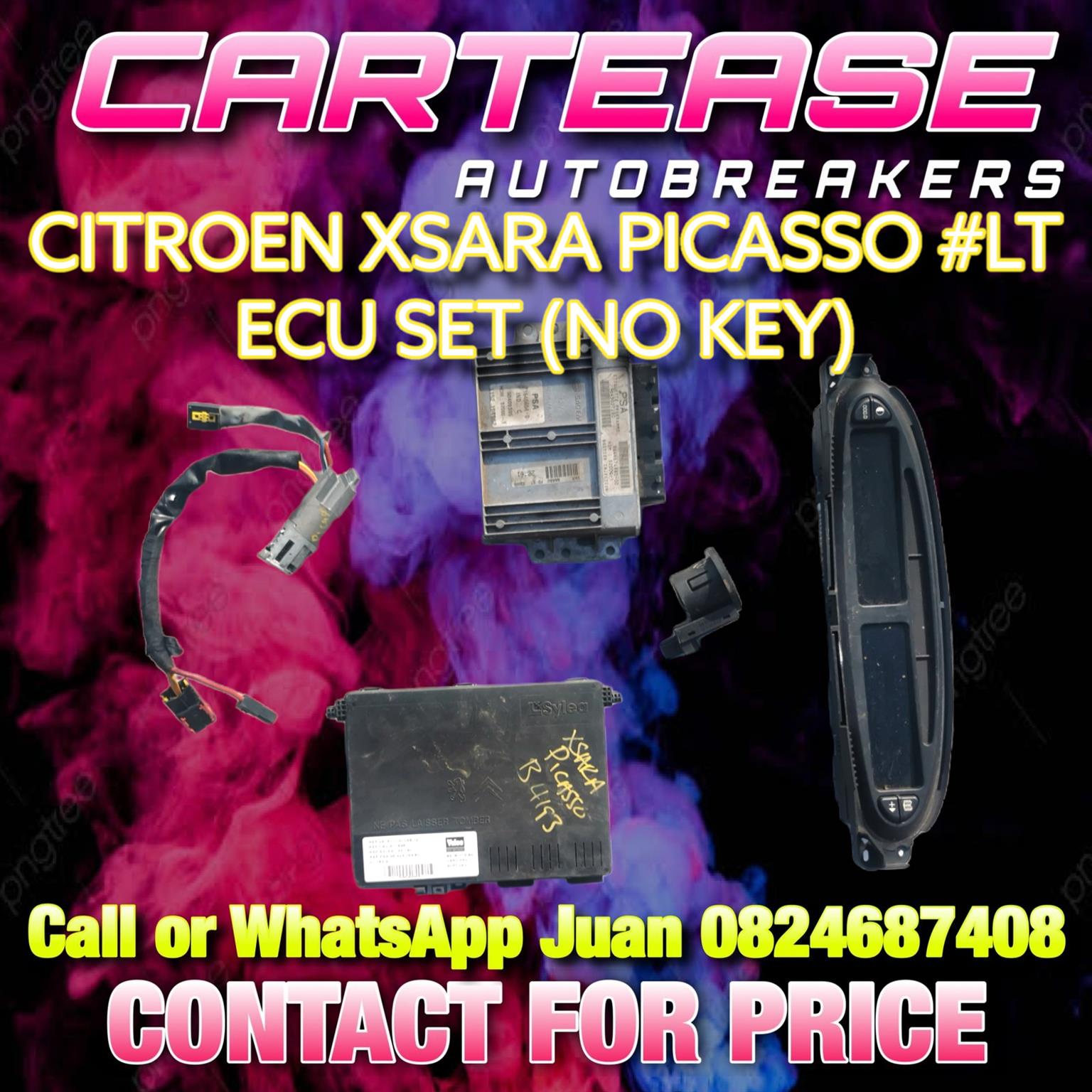 CITROEN XSARA PICASSO #LT ECU SET (NO KEY) - Private Seller CITROEN XSARA PICASSO #LT ECU SET (NO KEY) - Private Seller