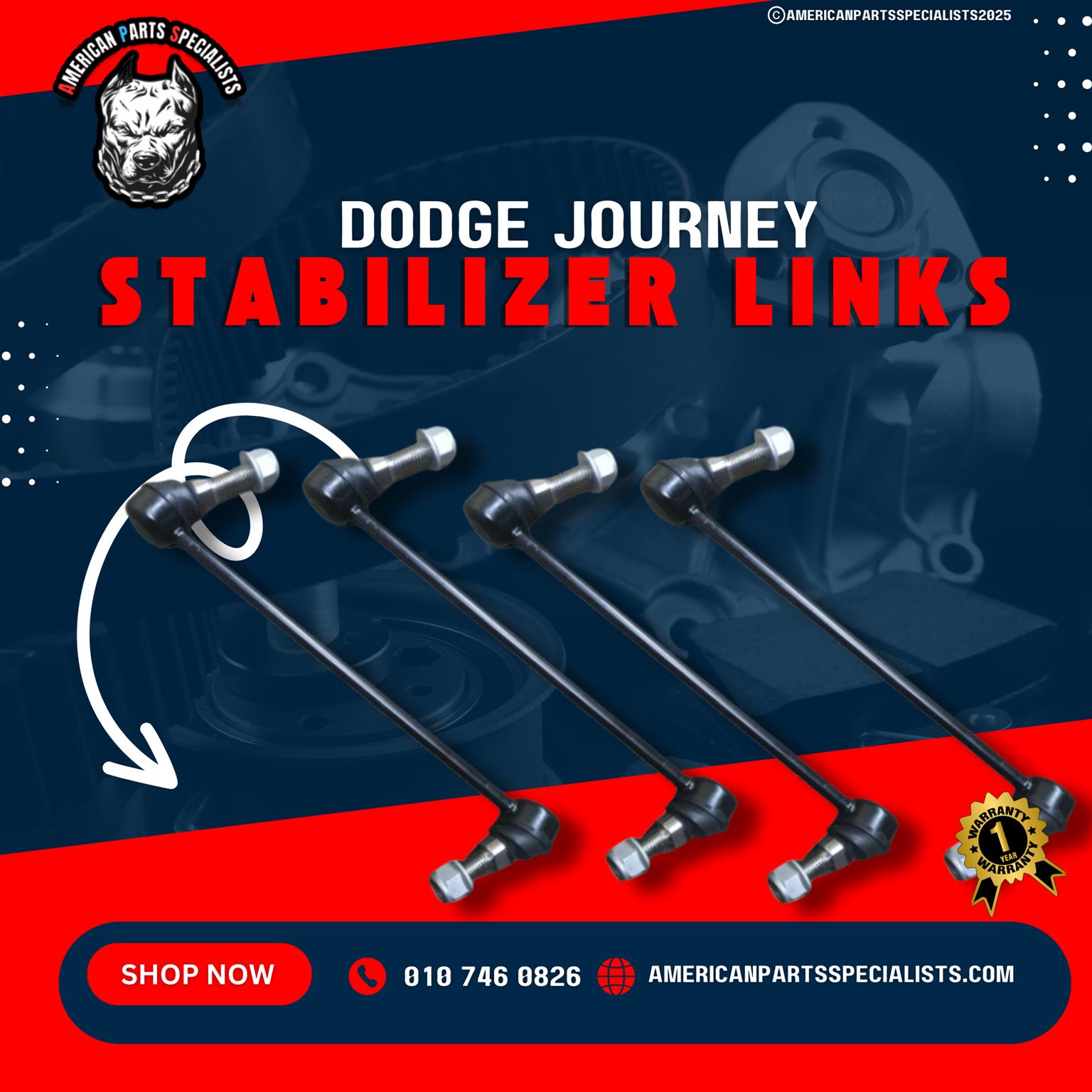 Dodg, Jeep & Chrysler Stabilizer Links For Sale - Private Seller Dodg, Jeep & Chrysler Stabilizer Links For Sale - Private Seller