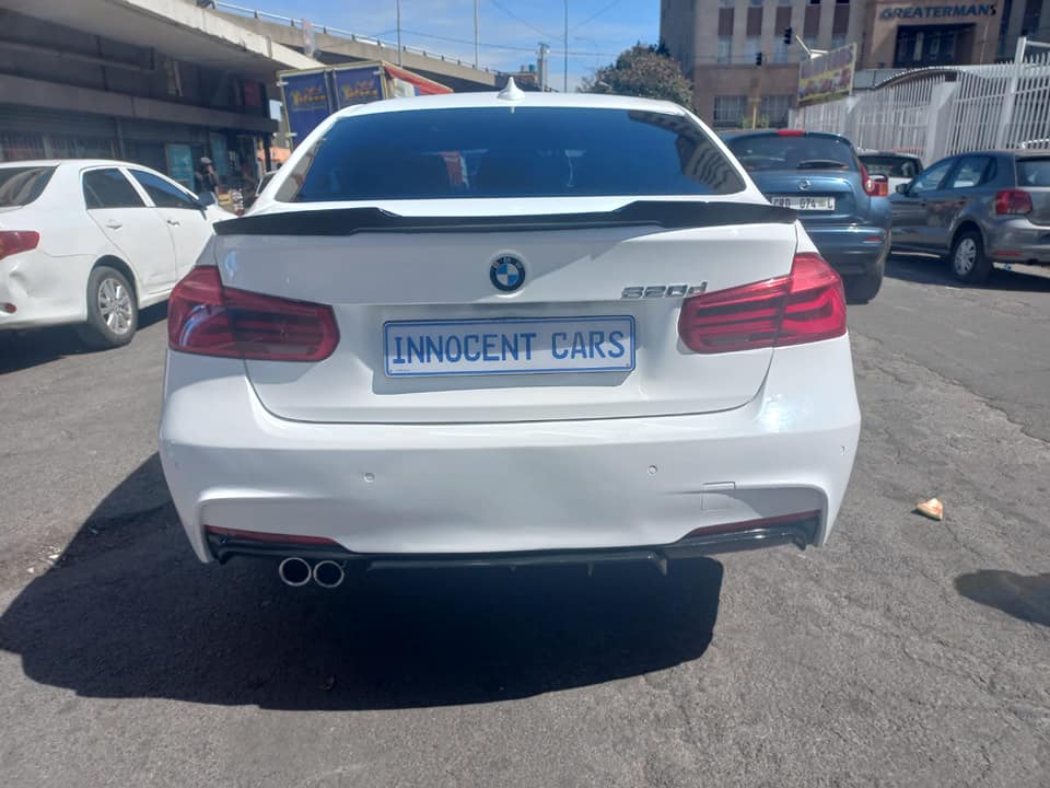 2016 BMW 320D DIESEL, AUTOMATIC TRANSMISSION, WHITE COLOUR, MILEAGE 99000KM