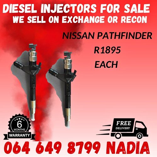 NISSAN PATHFINDER DIESEL INJECTORS FOR SALE - Private Seller NISSAN PATHFINDER DIESEL INJECTORS FOR SALE - Private Seller