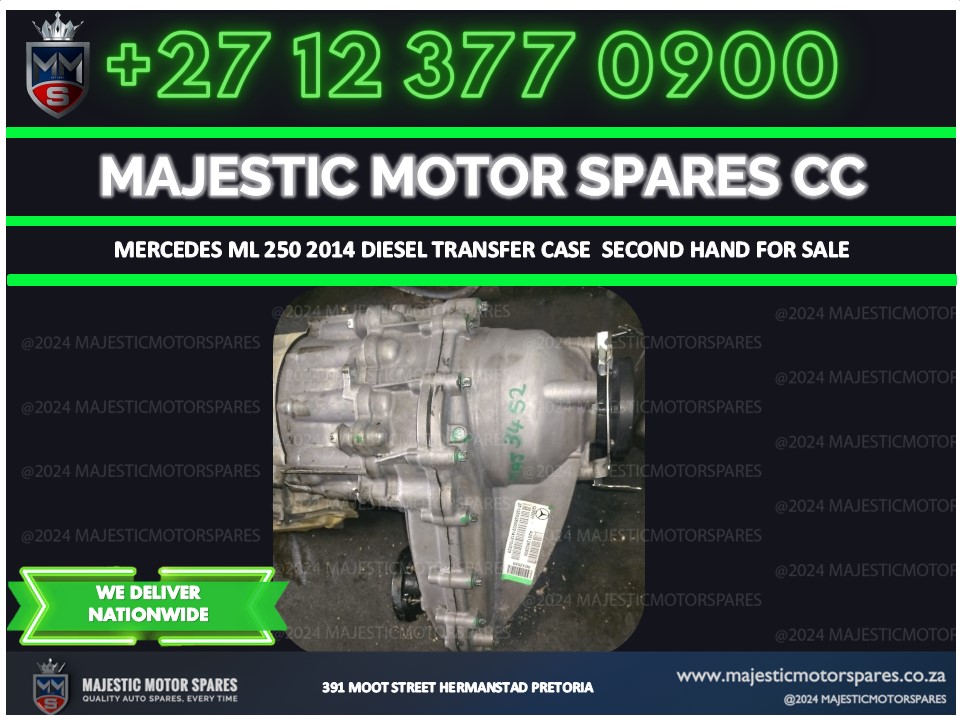 Mercedes ML 250 2014 Diesel Transfer Case | Used 4x4 Parts - Private Seller Mercedes ML 250 2014 Diesel Transfer Case | Used 4x4 Parts - Private Seller