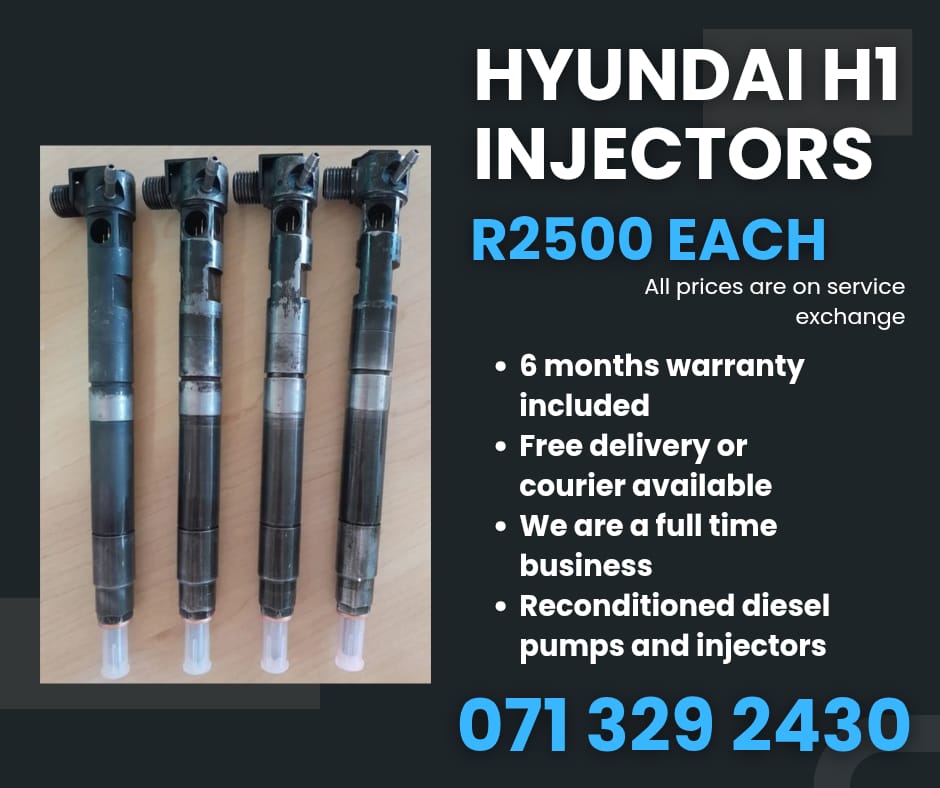 HYUNDAI H1 INJECTORS FOR SALE WITH WARRANTY INCLUDED - Private Seller HYUNDAI H1 INJECTORS FOR SALE WITH WARRANTY INCLUDED - Private Seller