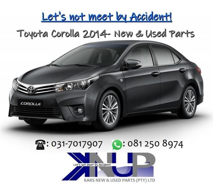 Toyota Corolla 2014- New & Used Parts - Private Seller Toyota Corolla 2014- New & Used Parts - Private Seller