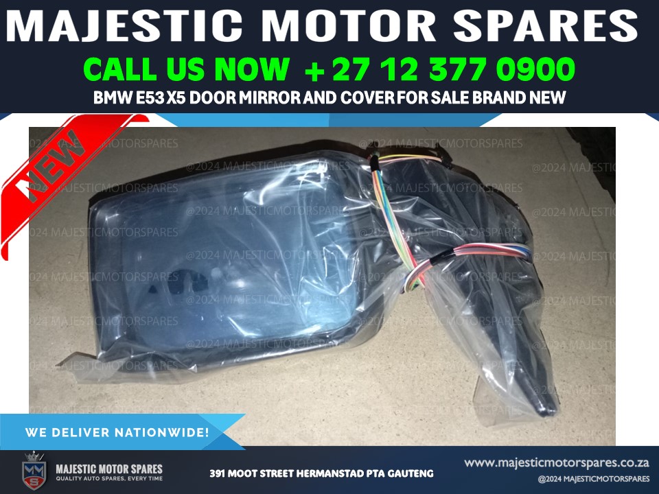 BMW X5 E53 Door Mirror with Cover for Sale Brand New - Private Seller BMW X5 E53 Door Mirror with Cover for Sale Brand New - Private Seller
