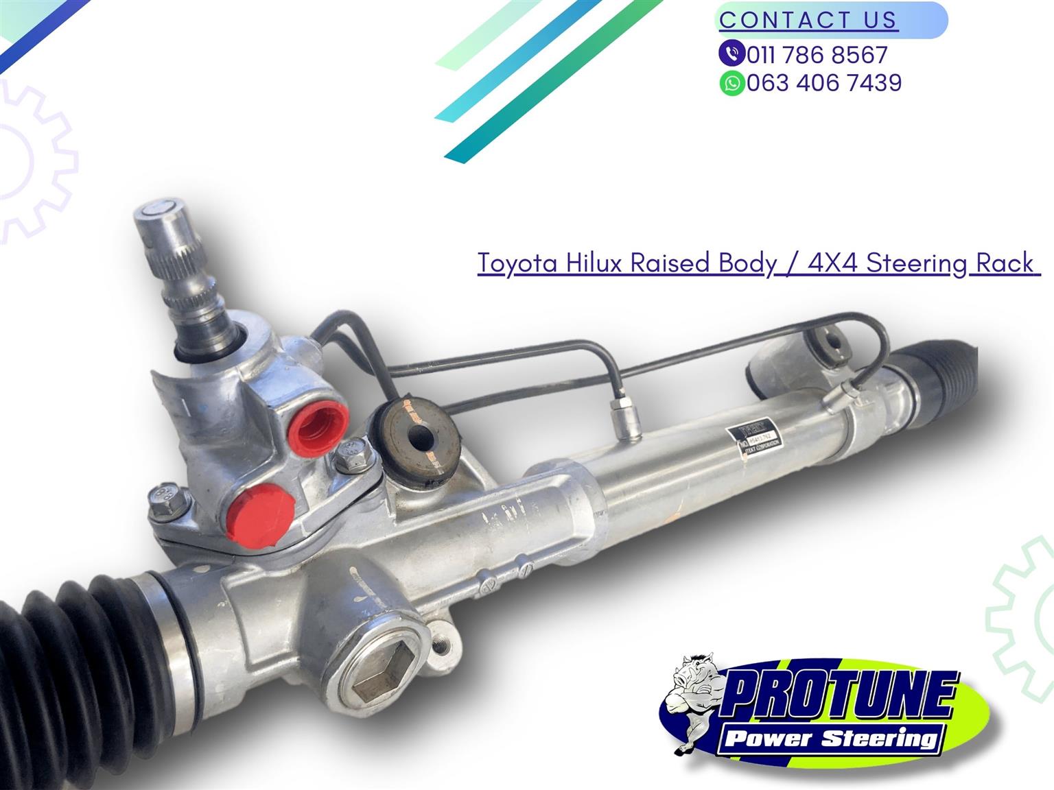 Toyota Hilux Raised Body 4X4 - OEM Reconditioned Steering Racks