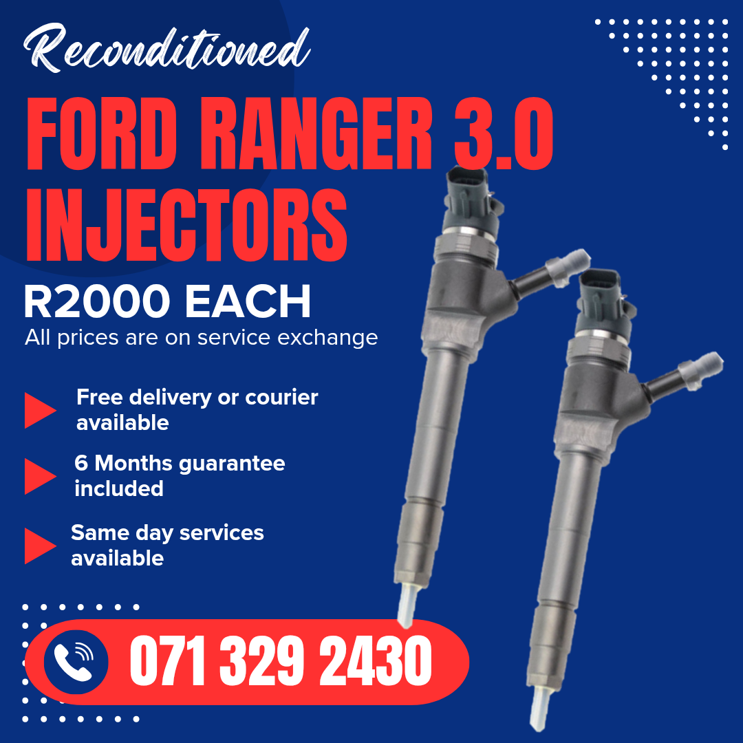 FORD RANGER 3.0 DIESEL INJECTORS FOR SALE WITH WARRANTY - Private Seller FORD RANGER 3.0 DIESEL INJECTORS FOR SALE WITH WARRANTY - Private Seller