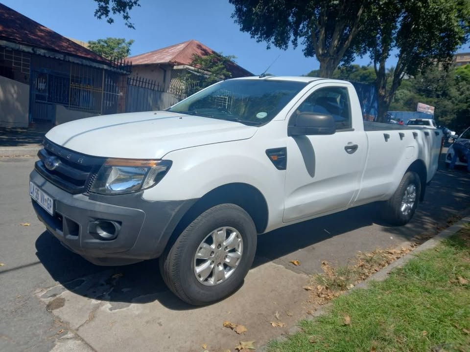 2014 Ford Ranger Single Cab 2.2 Diesel, Manual , White Color, Mileage