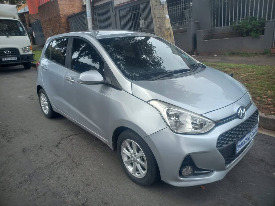 2019 Hyundai i10 GRAND 1.2 PETROL, MANUAL, Silver Color, Mileage 56000kms