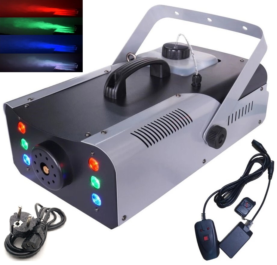 LED Smoke, Fog Machine 1500W Heavy Duty, Compact & High Capacity. Brand NEW