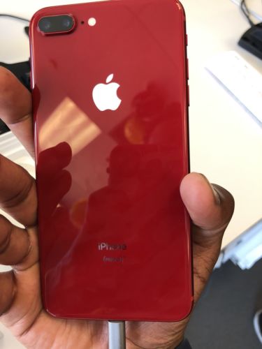 256gb Apple iPhone 8 plus RED PRODUCT
