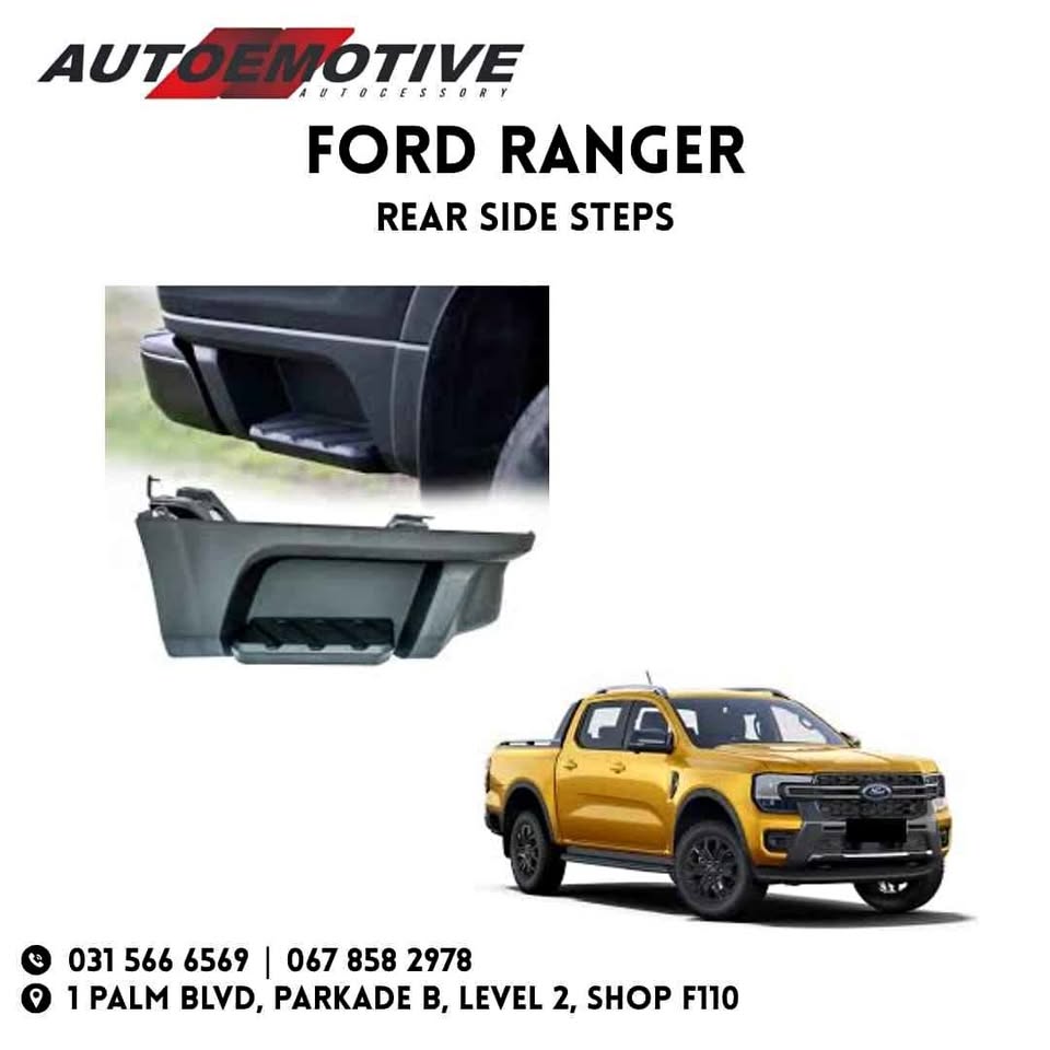 Ford Ranger Next Gen Rear Side Steps - Private Seller Ford Ranger Next Gen Rear Side Steps - Private Seller