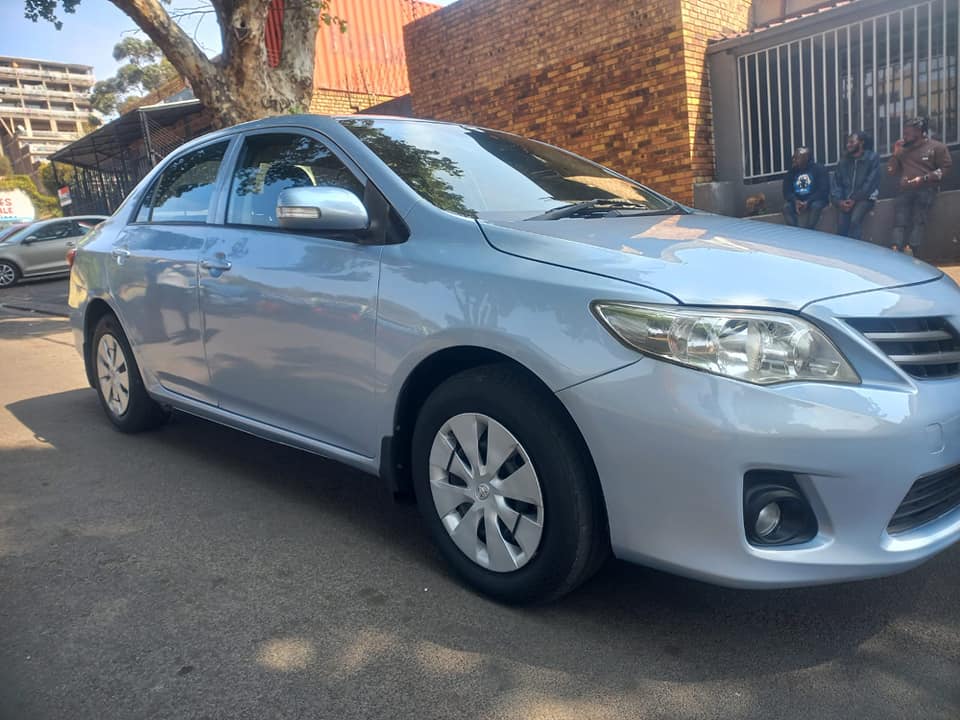 2011 TOYOTA COROLLA PROFESSIONAL 1.6 PETROL, MANUAL, SKY BLUE COLOR