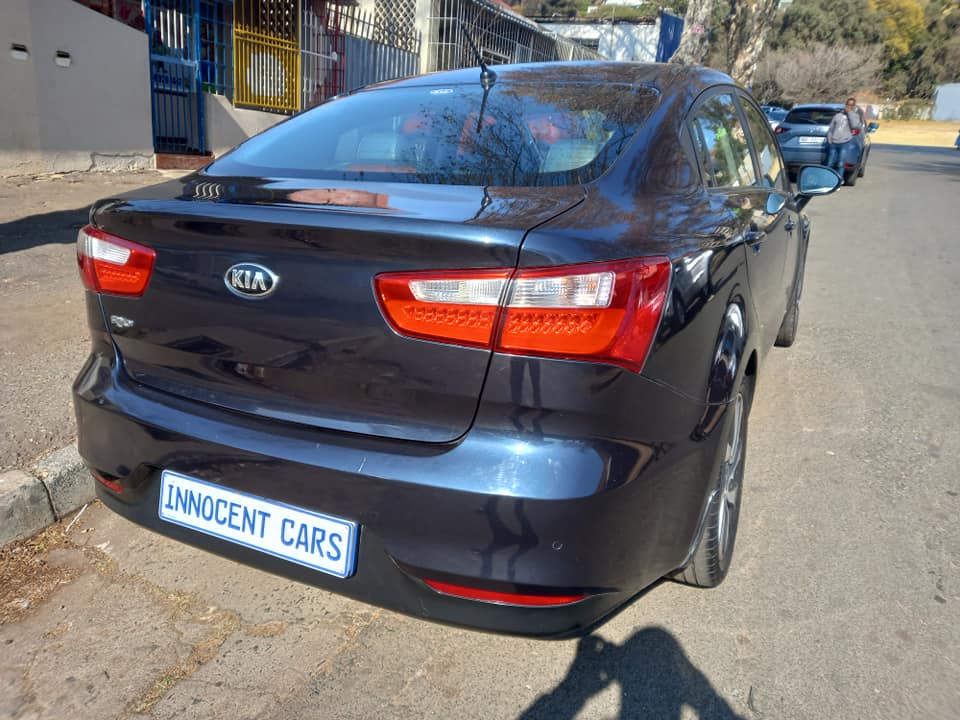 2017 KIA RIO TEC SEDAN 1.4 ENGINE PETROL, MANUAL, NAVY BLUE COLOR