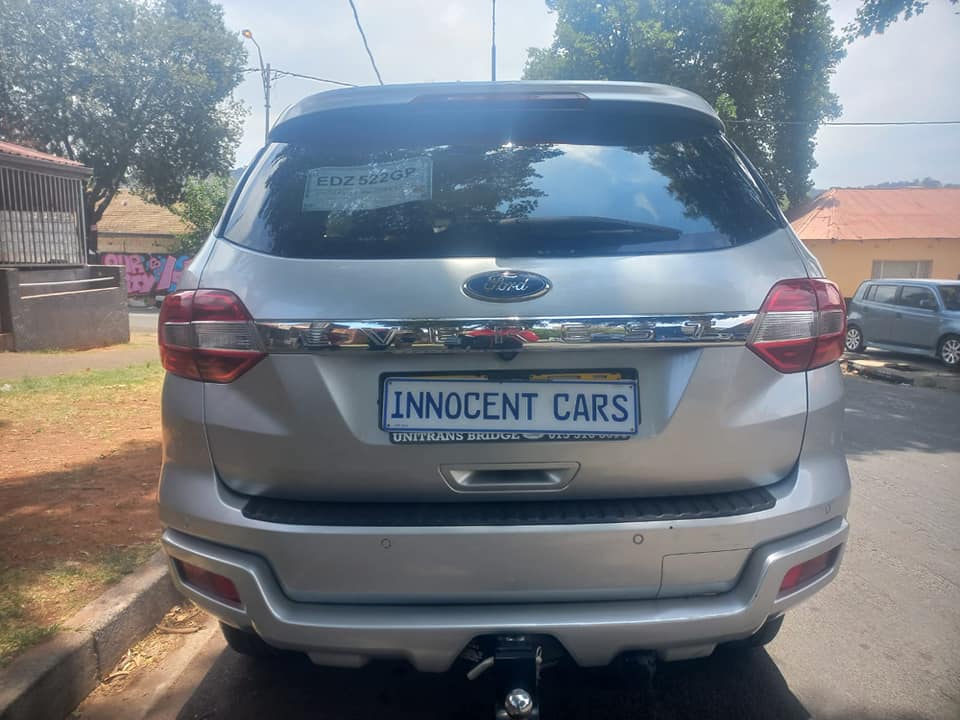 2018 FORD EVEREST SUV 3.2 DIESEL, AUTOMATIC 4X4, SILVER COLOR, MILEAGE  SB