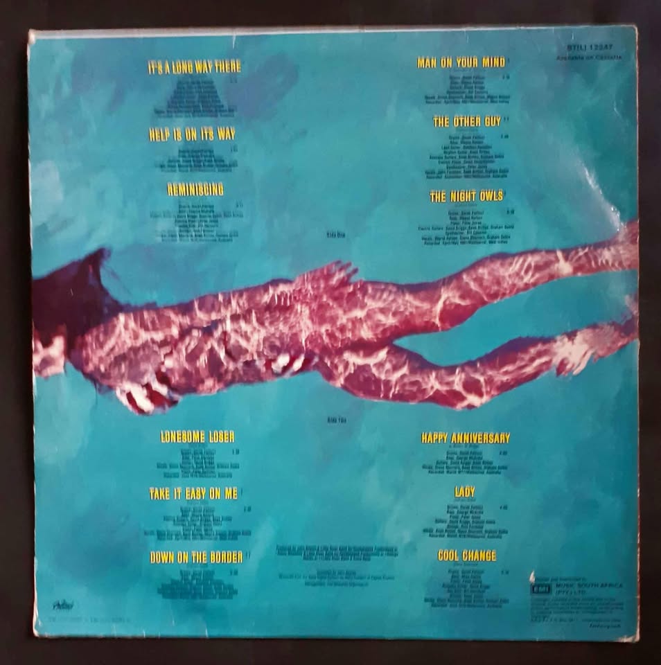 Little River Band Greatest Hits LP Record
