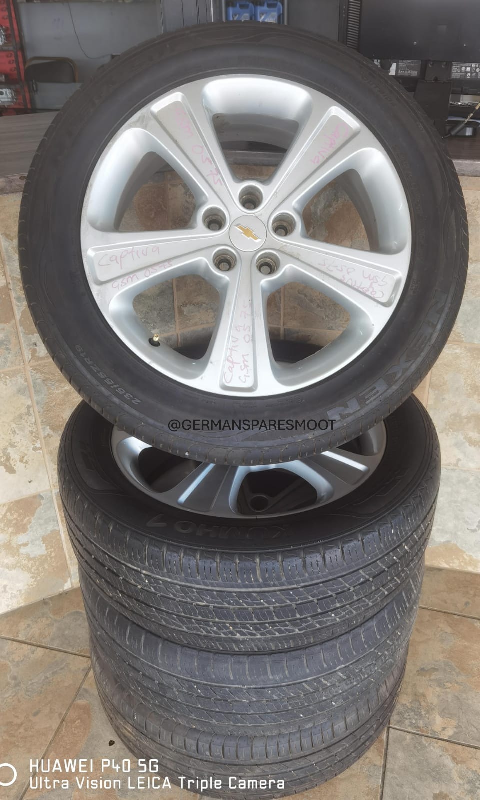 Chev Utility Used Mag Rims Set - Private Seller Chev Utility Used Mag Rims Set - Private Seller