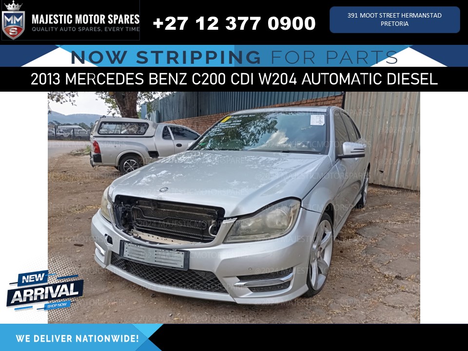 2013 Mercedes Benz C200 CDI W204 Automatic Diesel - Stripping for Spares - Private Seller 2013 Mercedes Benz C200 CDI W204 Automatic Diesel - Stripping for Spares - Private Seller